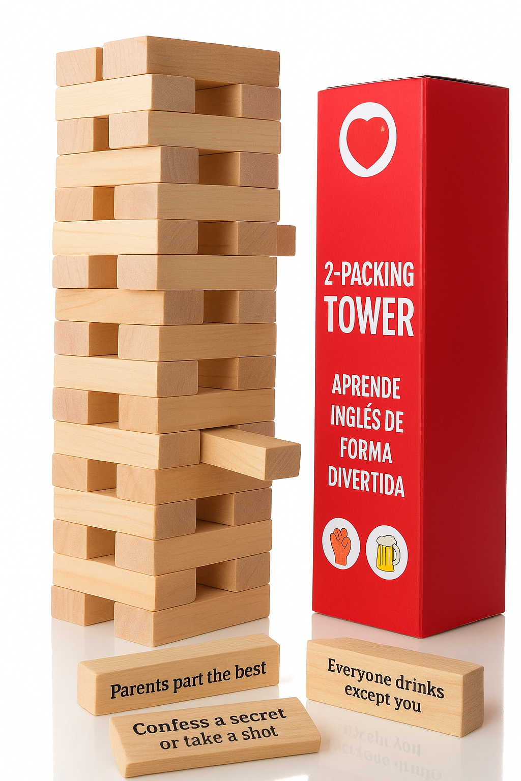 JUEGO DE MESA DIVERTIDO CON 50 RETOS